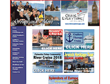 Tablet Screenshot of cecruisegroups.com